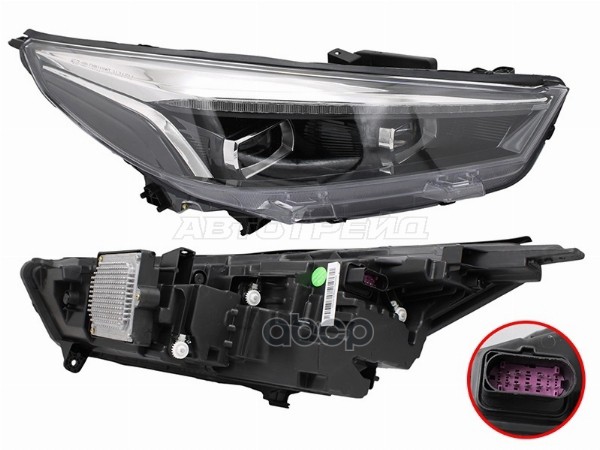 Фара JAC J7 20- (Справа/ LED/ Динамический поворот) Sat арт. ST-11-JCJ7PR