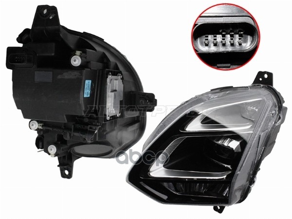 Фара OMODA C5 22- (Слева/ LED/ ПТФ/ С электрокорректором) Sat арт. ST-11-OMC5LDL