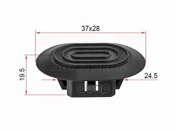 Клипса крепления порога TOYOTA (Продажа по 10шт) Sat арт. ST-12-0012