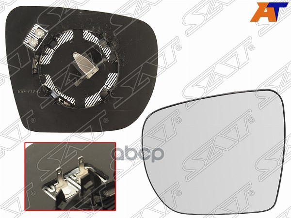 Полотно зеркала Hyundai ix35 09-15 / Tucson 09-15 (Слева/ Обогрев/ сферическое) Sat арт. ST-121-0011