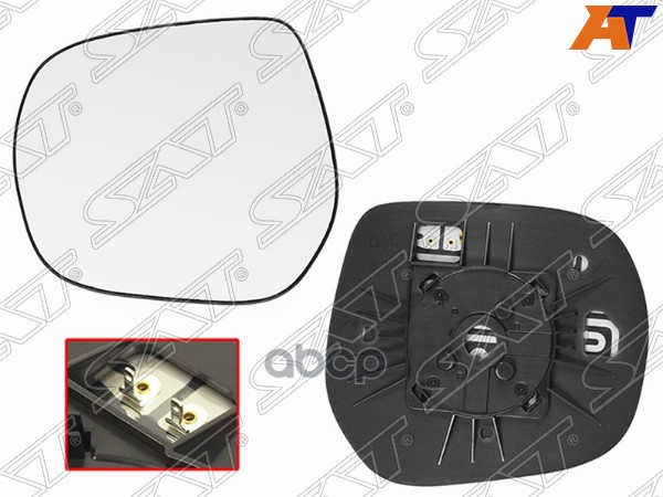 Полотно зеркала Toyota Land Cruiser (J200) 07-21 / Land Cruiser Prado (J150) 09-20 (Слева/ Обогрев) Sat арт. ST-121-0101