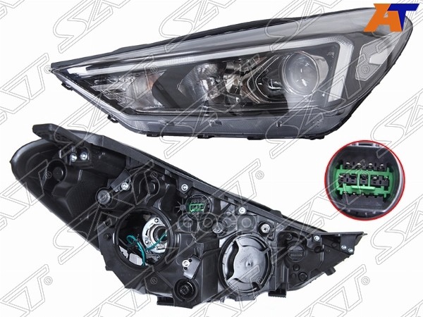 Фара Hyundai Tucson 18-21 (Слева) Sat арт. ST-121-1115LLD