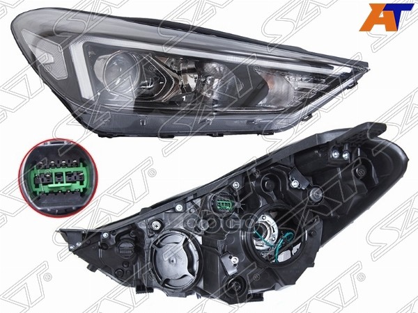 Фара Hyundai Tucson 18-21 (Справа) Sat арт. ST-121-1115RLD