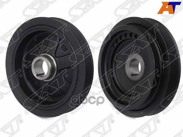 Шкив коленвала NISSAN PRIMERA 96-01/ALMERA CLASSIC/SUNNY 06-12 двиг. QG16/QG18 (6PK/3PK) Sat арт. ST-12303-95F0A