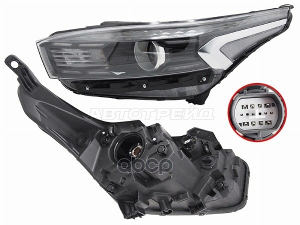 Фара Kia Cerato 21- (Слева/ ДХО) Sat арт. ST-123-1156DL