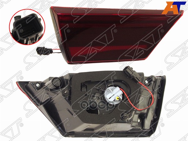 Фонарь в крышку багажника Kia Cerato 18-21 (Слева) Sat арт. ST-123-1353L