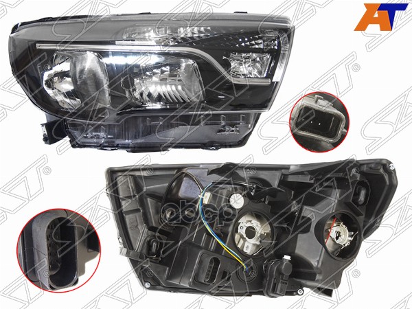 Фара LADA Vesta 15-23 / Vesta Cross 17-23 (Справа) Sat арт. ST-13-0004