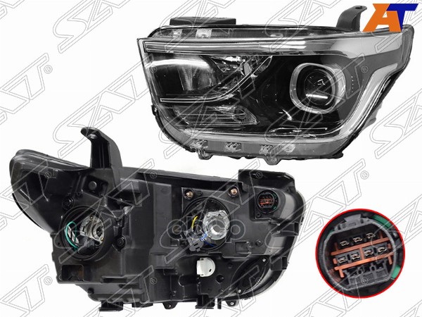 Фара Hyundai Grand Starex 17-22 / H1 17-22 (Слева) Sat арт. ST-13-0025