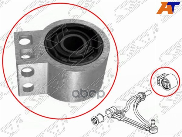 Сайлентблок рычага Chevrolet Cruze 09-15 / Opel Astra 09-15 Sat арт. ST-13334021