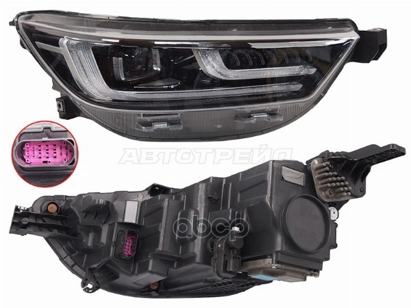 Фара Chery Tiggo 8 Pro 21- (Справа/ LED) Sat арт. ST-13-CHTG8PROR