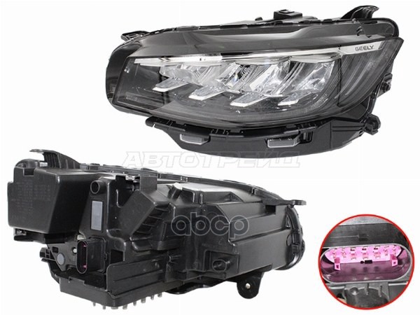 Фара Geely Atlas Pro 21- / Azkarra 20- (Слева) Sat арт. ST-13-GLATSPRL