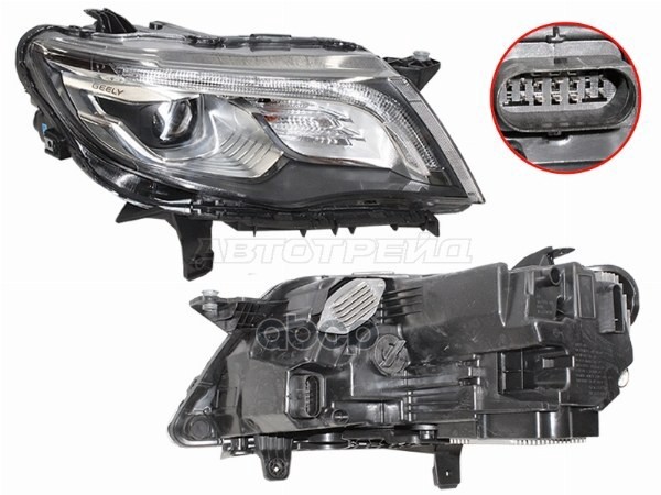 Фара Geely Atlas 16-22 (Справа) Sat арт. ST-13-GLATSR