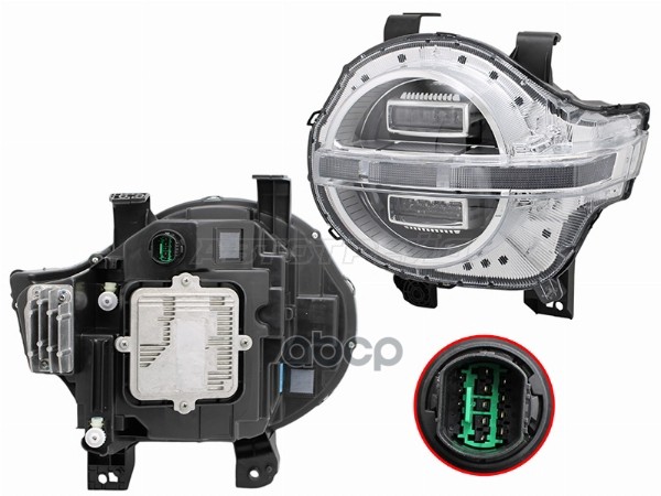 Фара TANK 300 21- (Слева) Sat арт. ST-13-TNK300L