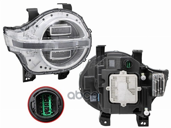 Фара TANK 300 21- (Справа) Sat арт. ST-13-TNK300R