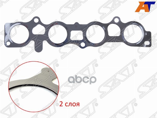 Прокладка выпускного коллектора Nissan AD 06-16 / Almera 12-19 HR12DE;HR15DE;HR16DE Sat арт. ST-14036-EE000