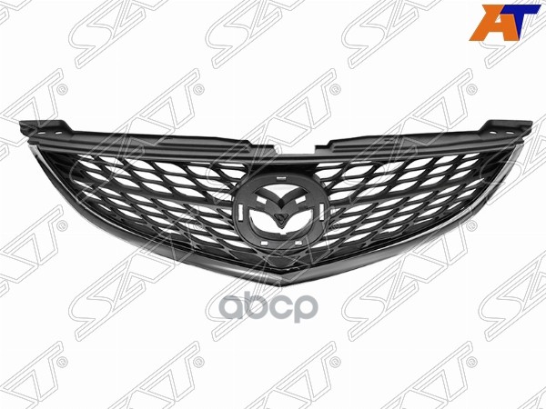 Решетка радиатора Mazda 6 07-12 (STD TYPE) Sat арт. ST-17-0045
