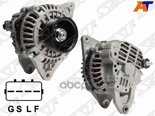 Генератор Mitsubishi Lancer 03-10 / Outlander 02-09 Sat арт. ST-1800A067