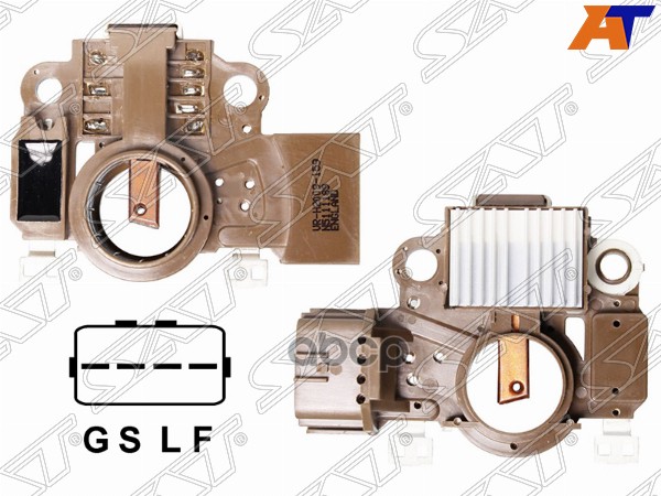 Реле-регулятор напряжения генератора MMC OUTLANDER CW#W/ASX GA0#/LANCER X/PAGERO V80/90/6G72/6G75 Sat арт. ST-1800A087