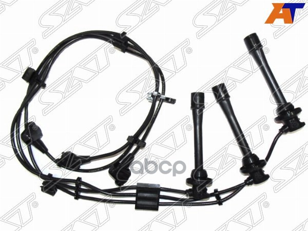 Провода высоковольтные TOYOTA LAND CRUISER PRADO ##J12# 5VZ-FE (кругл. резин.) Sat арт. ST-19037-62010