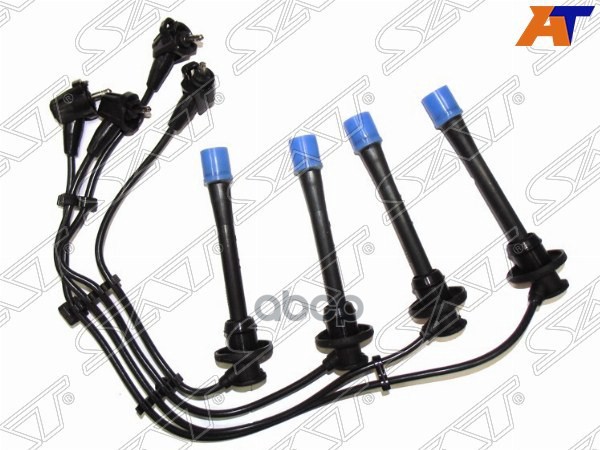 Провода высоковольтные TOYOTA SURF RZN185 95-/PRADO RZJ9# 97- 3RZ-FE (кругл. резин.) Sat арт. ST-19037-75010