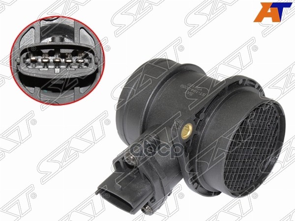 Датчик расхода воздуха Chery Tiggo T11 13-16 / LADA Kalina 04-13 Sat арт. ST-194-0059