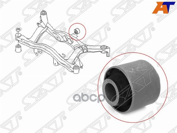 Сайлентблок балки Subaru Forester 07-19 / Impreza 07-14 Sat арт. ST-20152-AG060