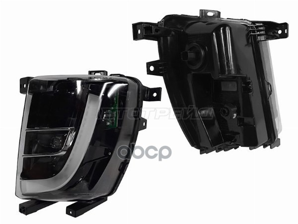 Фара противотуманная (Спереди/ Слева) Tesla Model X 15-21 Sat арт. ST-20-TSLMDX-EL