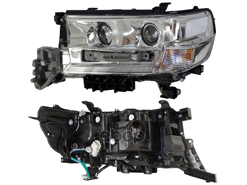 Фара Toyota Land Cruiser (J200) 15-21 (Слева/ Led/Галоген/ Дальний Свет Под Галогенову Лампу - Уценк Sat арт. ST-212-11BDLMLD...