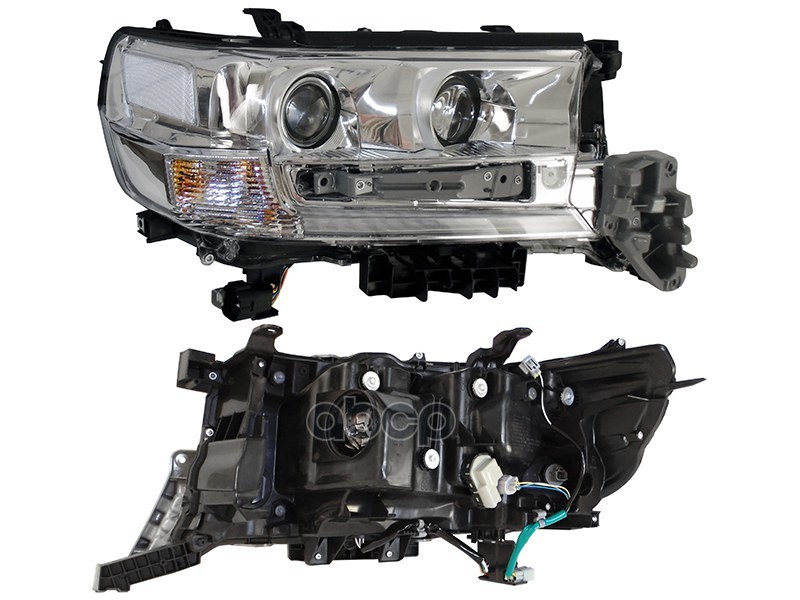 Фара Toyota Land Cruiser (J200) 15-21 (Справа/ Led/Галоген/ Дальний Свет Под Галогенову Лампу - Уцен Sat арт. ST-212-11BDRMLD...