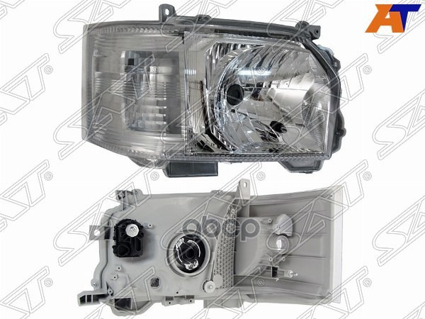 Фара Toyota Hiace 13-20 (Справа/ Галоген/ под электрокорректор) Sat арт. ST-212-11H0R