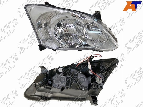 Фара Toyota Corolla (E120) 04-07 / Allex 04-06 (Справа/ Галоген/ Ручная регулировка/ 5D HBK) Sat арт. ST-212-11H6R-LD