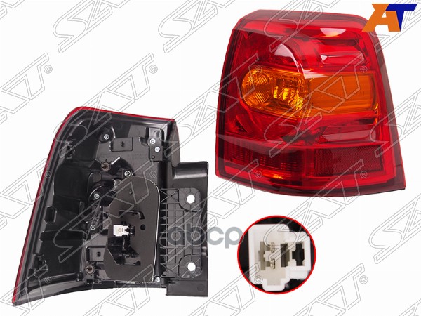 Фонарь задний Toyota Land Cruiser (J200) 12-15 (Справа) Sat арт. ST-212-19Q0R