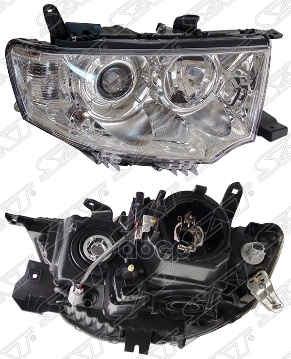 Фара Mitsubishi L200 13-16 / Pajero Sport 08-17 (Справа/ Ксенон/ С электрокорректором) Sat арт. ST-214-1197R