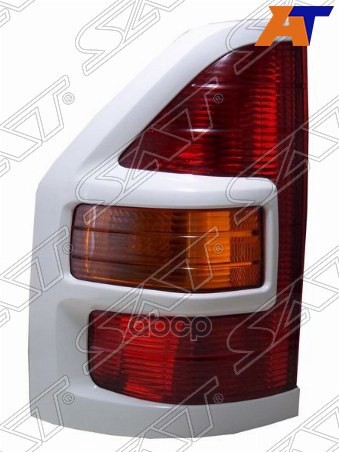 Фонарь Задний Mitsubishi Pajero 99-03 Lh Белая Окантовка Sat арт. ST-214-1971-6L