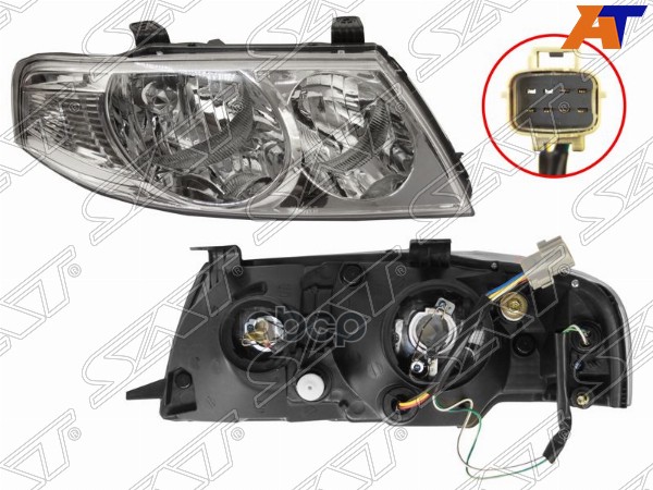 Фара Nissan Almera Classic 06-12 (Спереди/ Справа) Sat арт. ST-215-11B7R