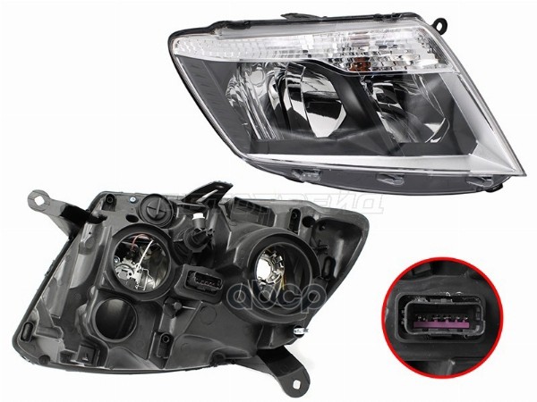 Фара Nissan Terrano 14-22 (Справа/ на модель до 17 года) Sat арт. ST-215-11T3R