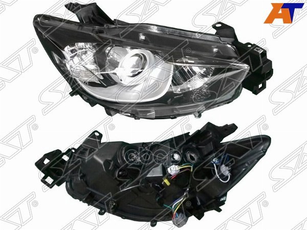 Фара Mazda CX-5 11-15 (Справа/ Галоген/ С электрокорректором) Sat арт. ST-216-1166R
