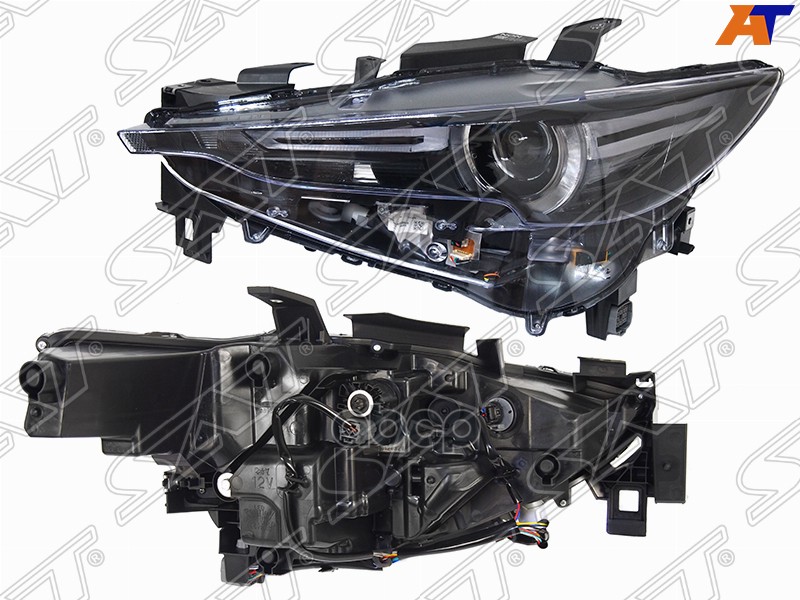 Фара Mazda CX-5 16-21 (Слева/ LED/ С электрокорректором) Sat арт. ST-216-1179L