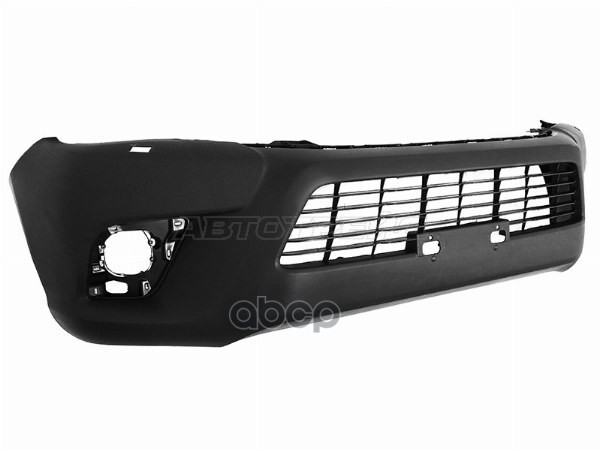 Бампер передний Toyota Hilux Pick Up 15-20 (Под омыватели фар) Sat арт. ST-22-0065