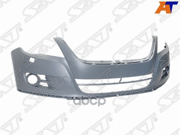 Бампер передний Volkswagen Tiguan 06-11 (Под омыватели фар/ Под ПТФ/ С отверстием под крюк) Sat арт. ST-22-0099