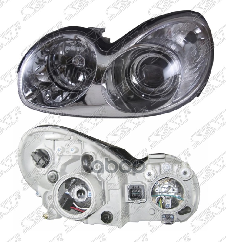 Фара Hyundai Sonata 01-13 (Слева/ под электрокорректор) Sat арт. ST-221-1128L