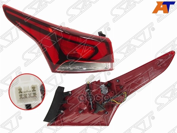 Фонарь задний Hyundai Solaris 17-22 / Solaris HS 24- (Слева/ LED) Sat арт. ST-221-19S7DL