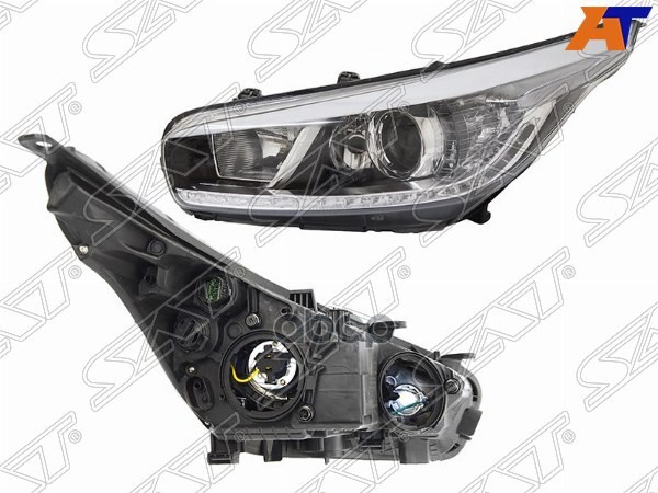 Фара Kia Ceed 12-18 (Слева/ ДХО/ С электрокорректором) Sat арт. ST-223-1149LMLDEM2