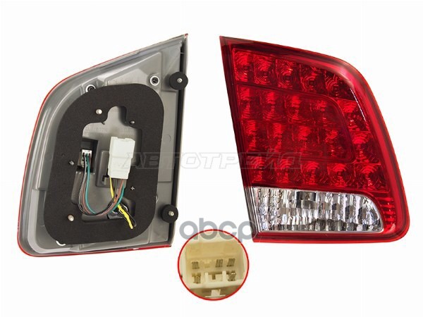 Фонарь в крышку багажника Kia Sorento 09-13 (Слева/ LED) Sat арт. ST-223-1305L