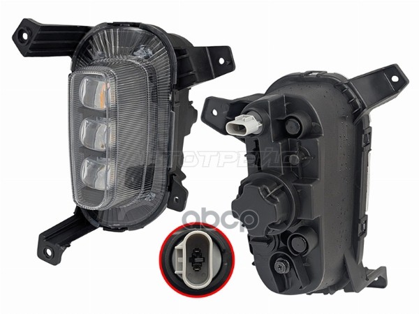 Фара противотуманная (Слева/ LED) Kia Seltos 19-22 Sat арт. ST-223-20S5L