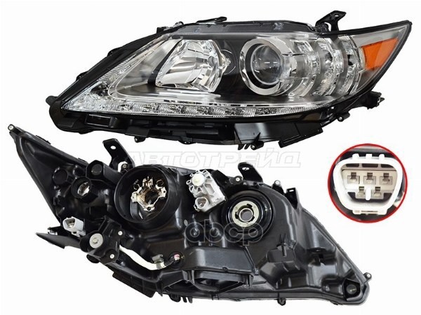 Фара Lexus ES 12-15 (Слева) Sat арт. ST-224-1113LMLDHM2