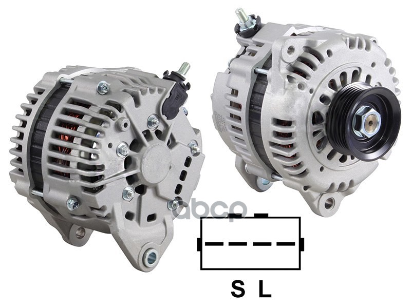 Генератор Nissan Cefiro 94-00 / Maxima 95-06 Sat арт. ST-23100-0L700N