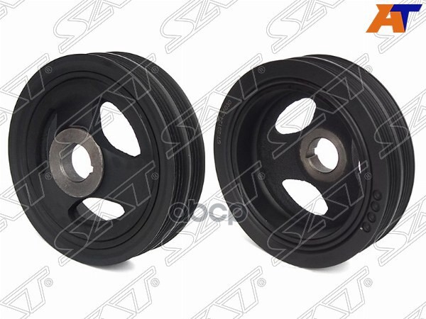 Шкив коленвала KIA RIO 05-11/CERATO I 04-09/HYUNDAI ACCENT 06-10/GETZ 02-11 Sat арт. ST-23124-26030