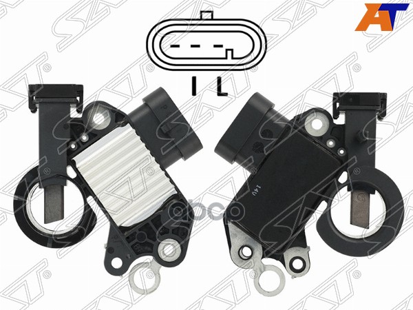 Реле-регулятор напряжения генератора DAEWOO/CHEVROLET LACETTI/NUBIRA 04-13 F14D3/F16D3/F18D3 Sat арт. ST-235-0003