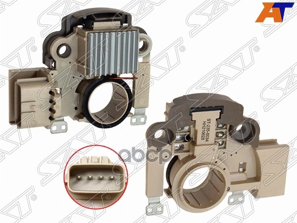 Реле-регулятор напряжения генератора MMC L200 05-/LANCER/OUTLANDER 2.0/2.5 03-06 4G63/4G69 Sat арт. ST-235-0034